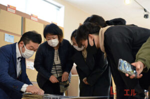 【ワークショップ】茨城大学の学生の皆さんが見学に来てくれました