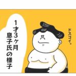 【『潔癖夫のフシギな日常』出張版】ドスコイ1歳児!!