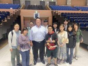 留学生たちが大相撲水戸場所を観戦!