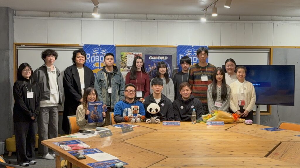 茨城ロボッツのヤン ジェミン選手を迎えて留学生座談会！